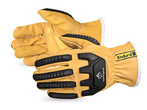 #378GKVSB Superior Glove® Endura® Oilbloc™ Goatskin Driver Gloves
